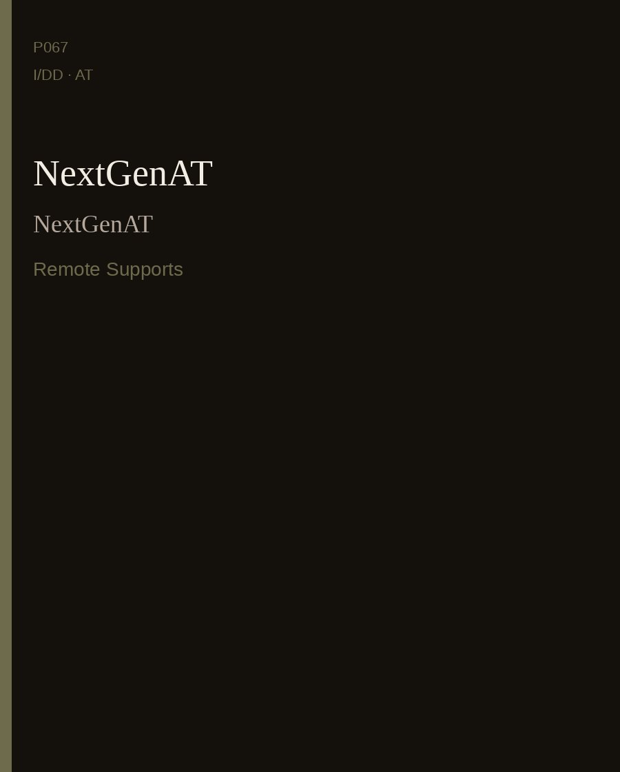 NextGenAT — NextGenAT