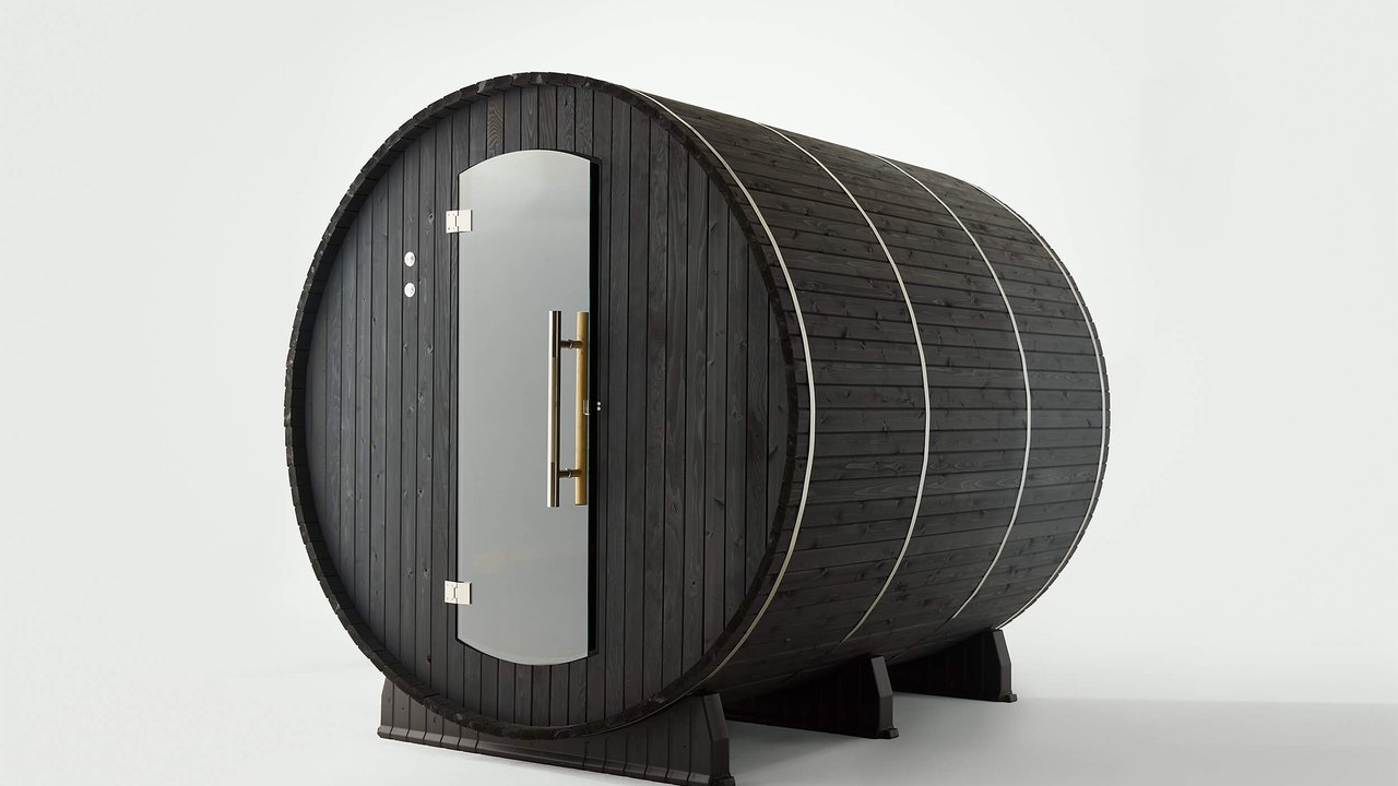 Almost Heaven Lewisburg 6-8 Person Barrel Sauna by Almost Heaven Saunas