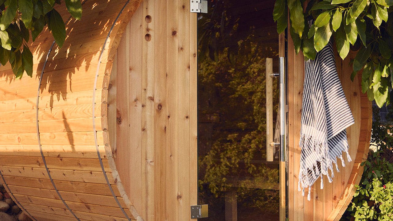 Almost Heaven Pinnacle 4-Person Barrel Sauna by Almost Heaven Saunas