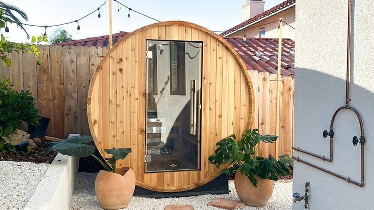 Almost Heaven Watoga 2-4 Person Barrel Sauna by Almost Heaven Saunas
