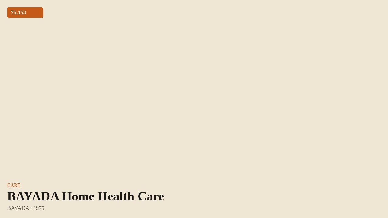BAYADA Home Health Care (1975) by BAYADA