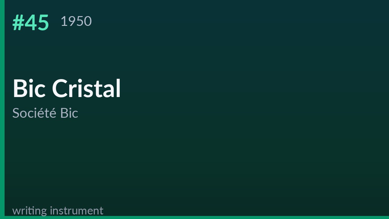 Bic Cristal