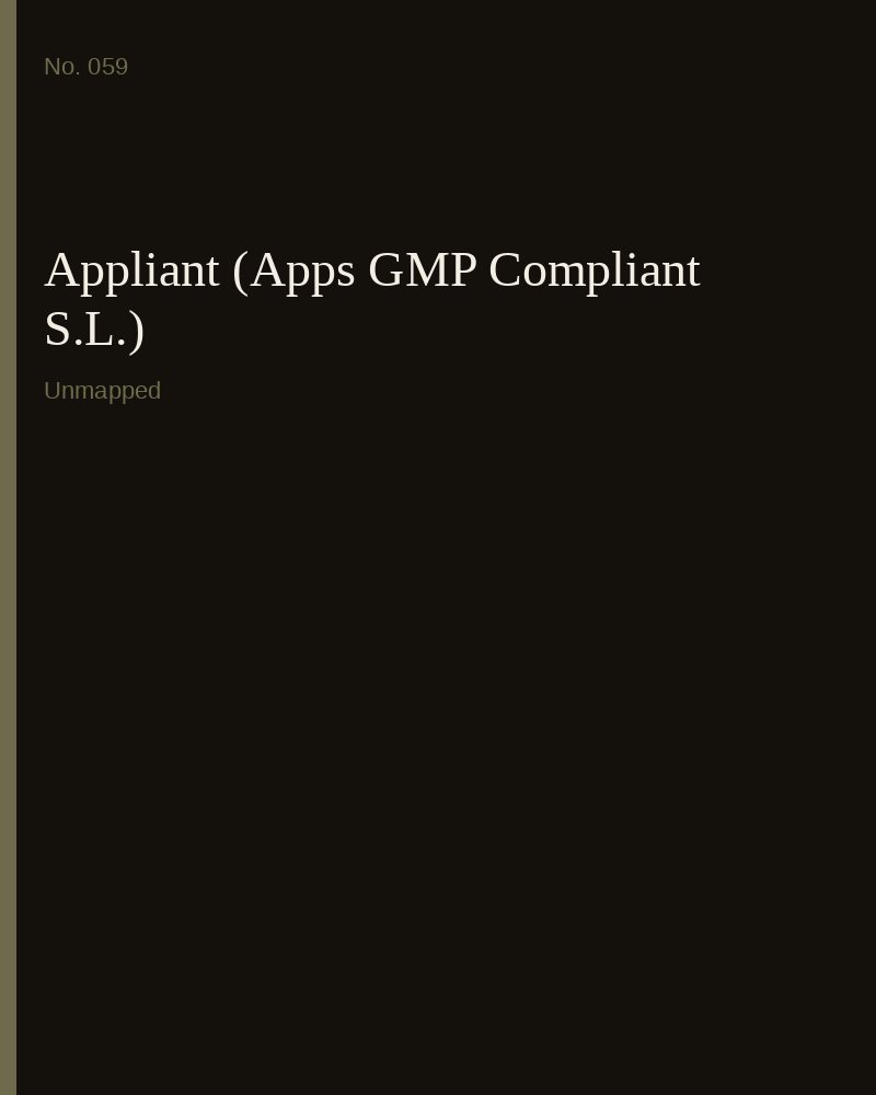 Appliant (Apps GMP Compliant S.L.)