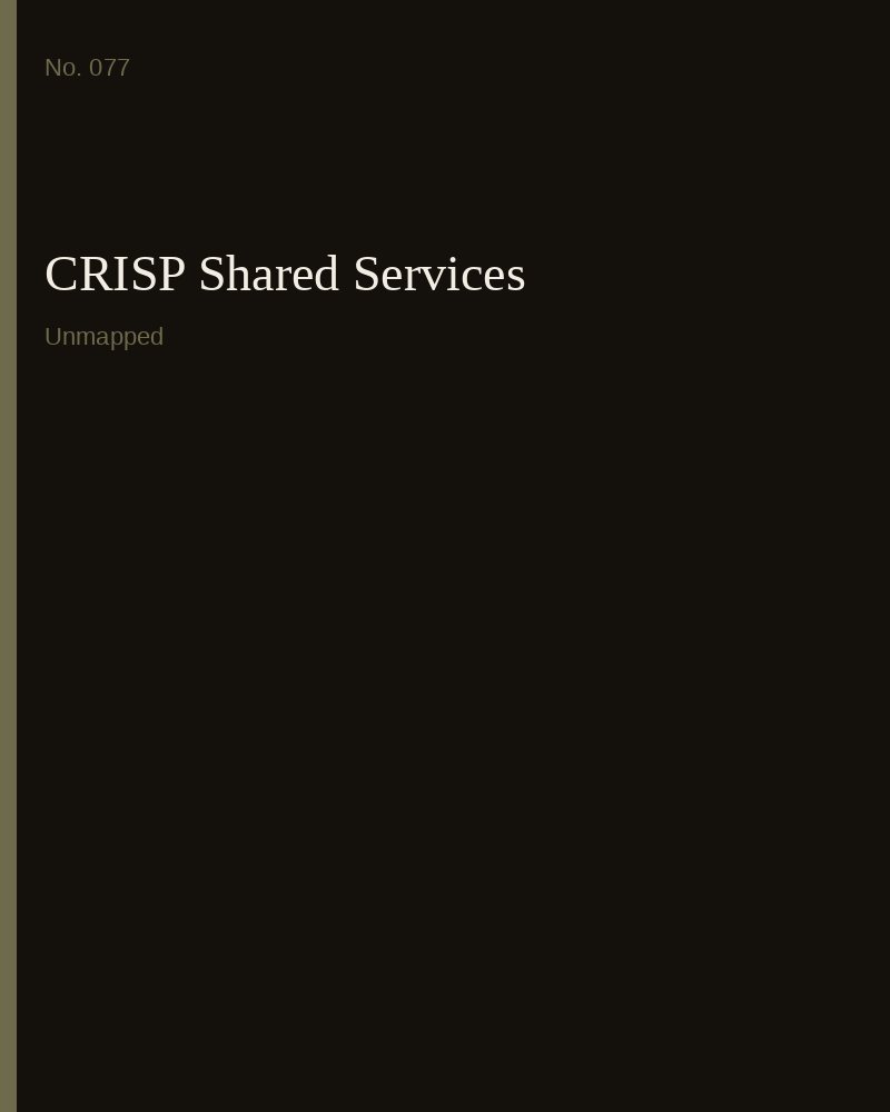 CRISP Shared Services