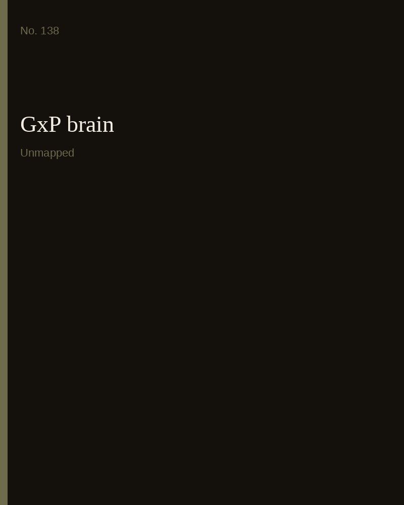 GxP brain