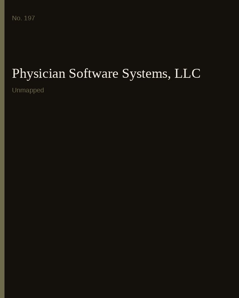 Physician Software Systems, LLC
