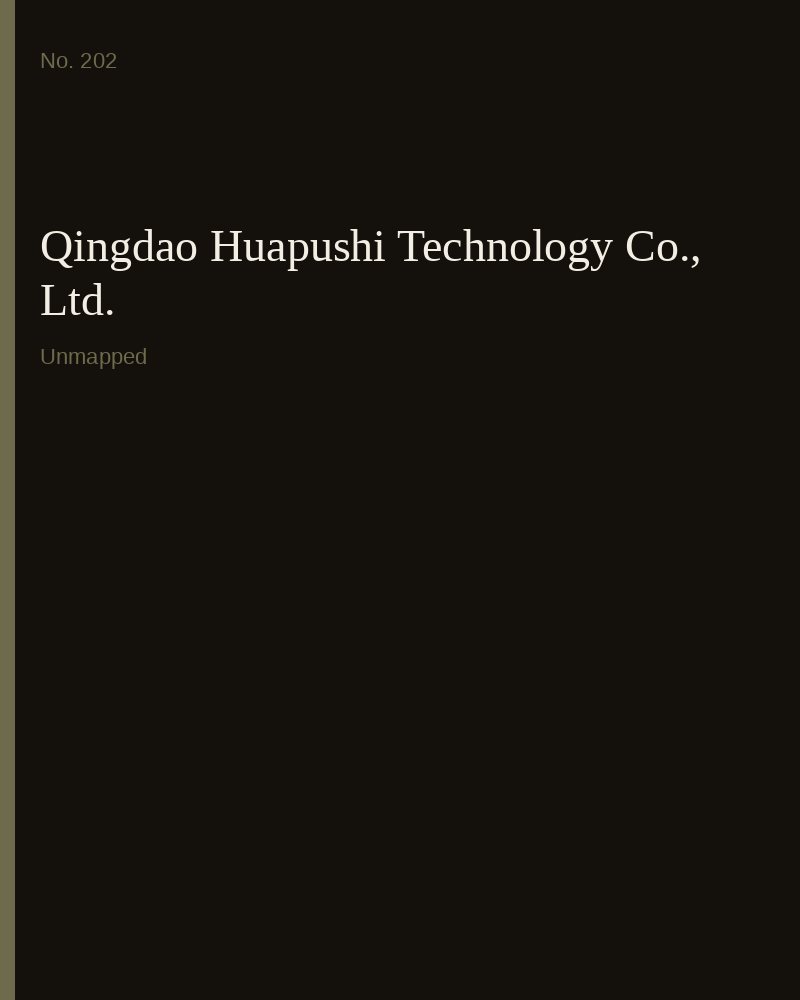 Qingdao Huapushi Technology Co., Ltd.