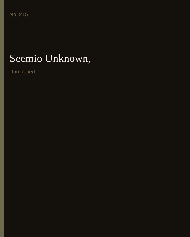Seemio Unknown,