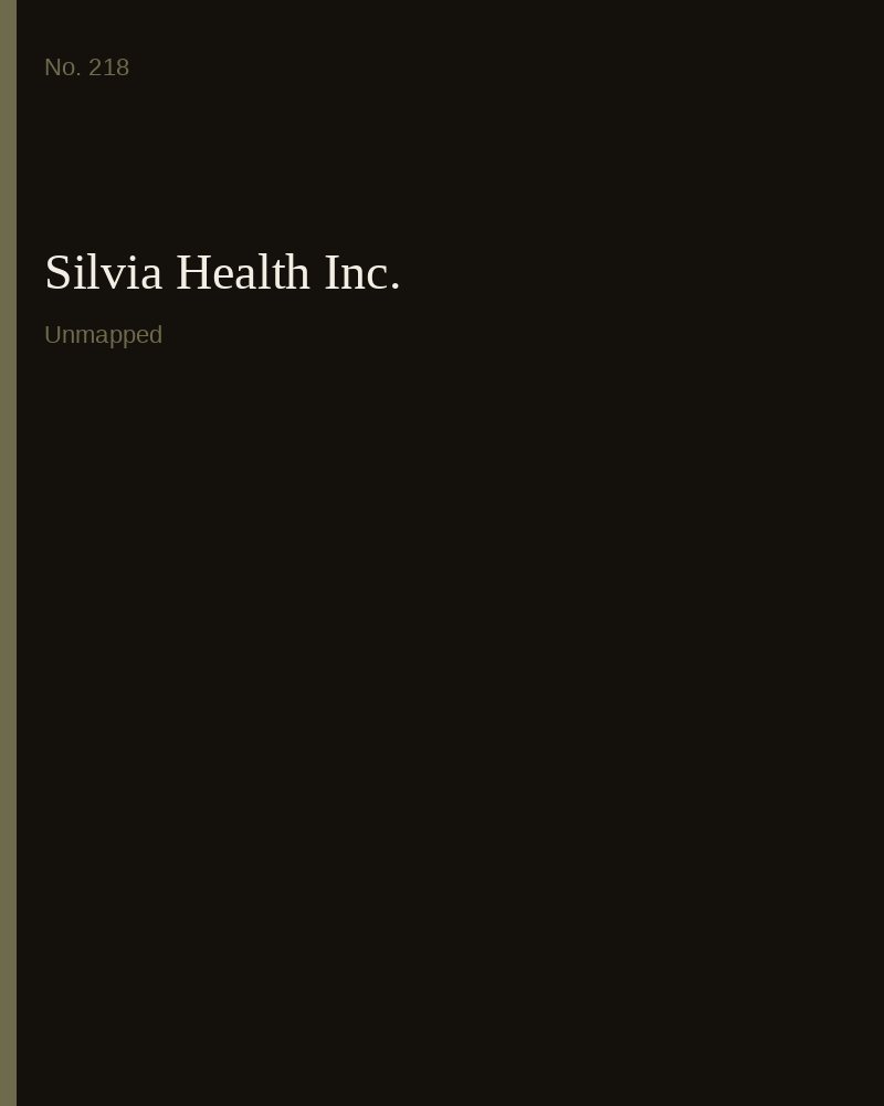 Silvia Health Inc.