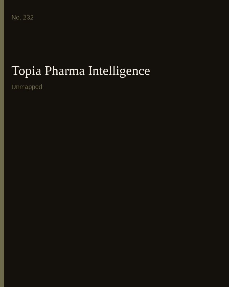 Topia Pharma Intelligence