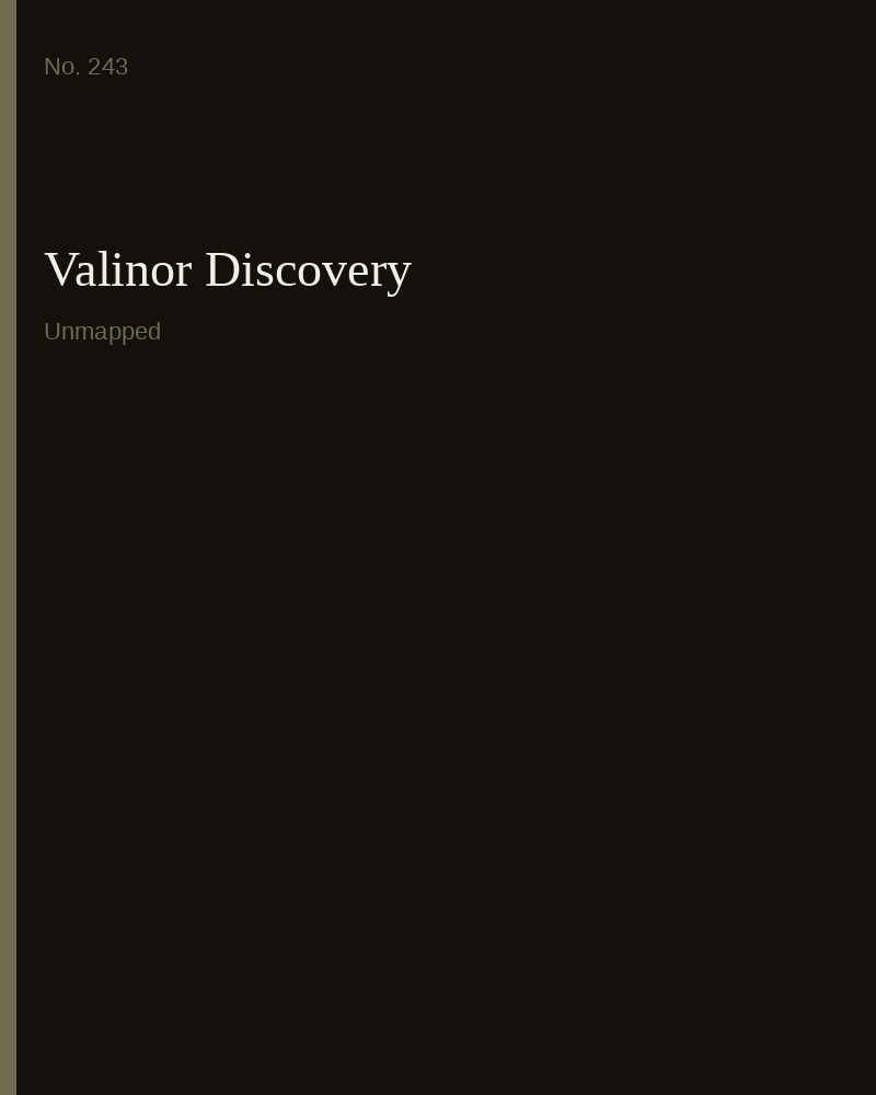 Valinor Discovery