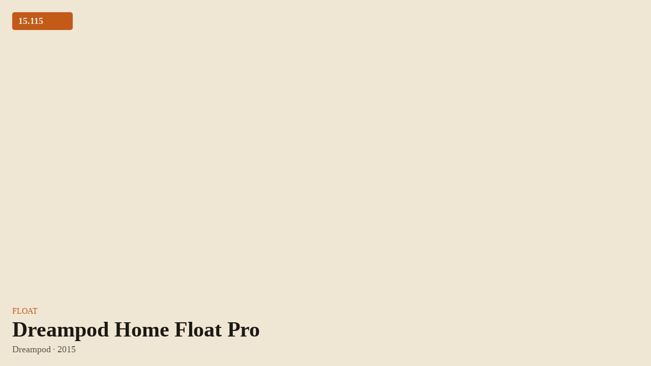 Dreampod Home Float Pro by Dreampod