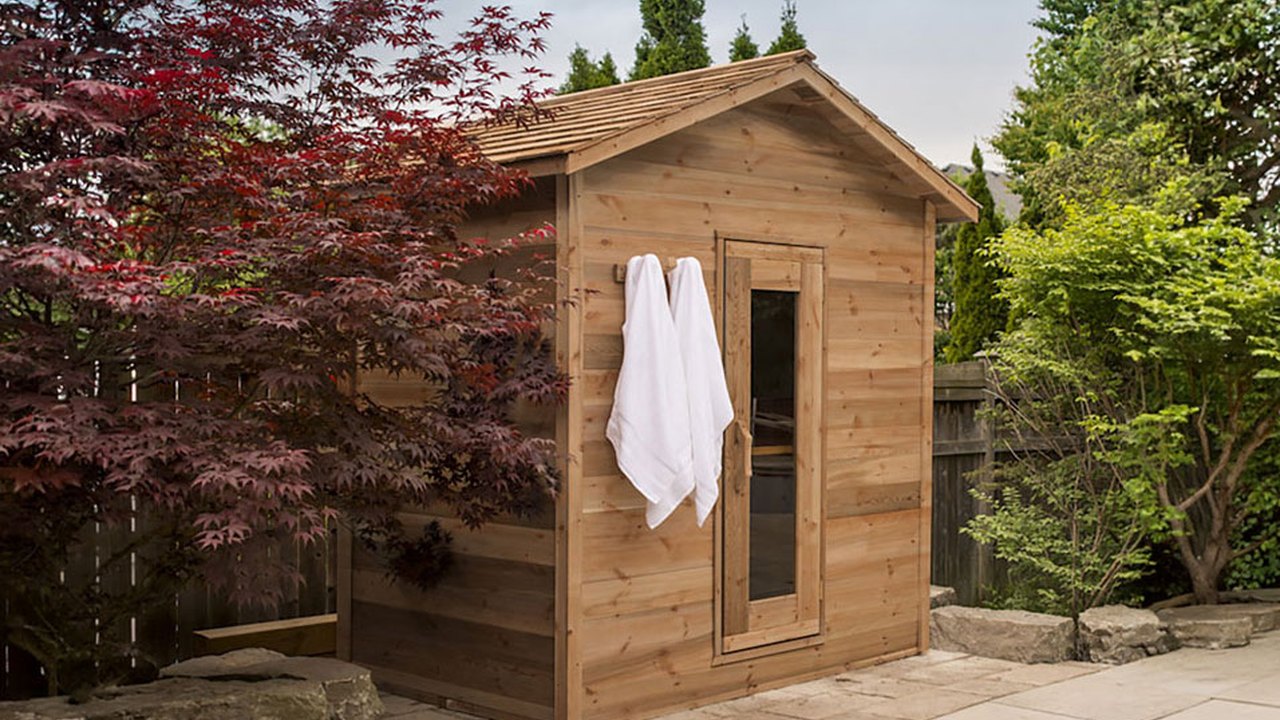 Dundalk Outdoor Cabin Sauna (OLS562) by Dundalk LeisureCraft
