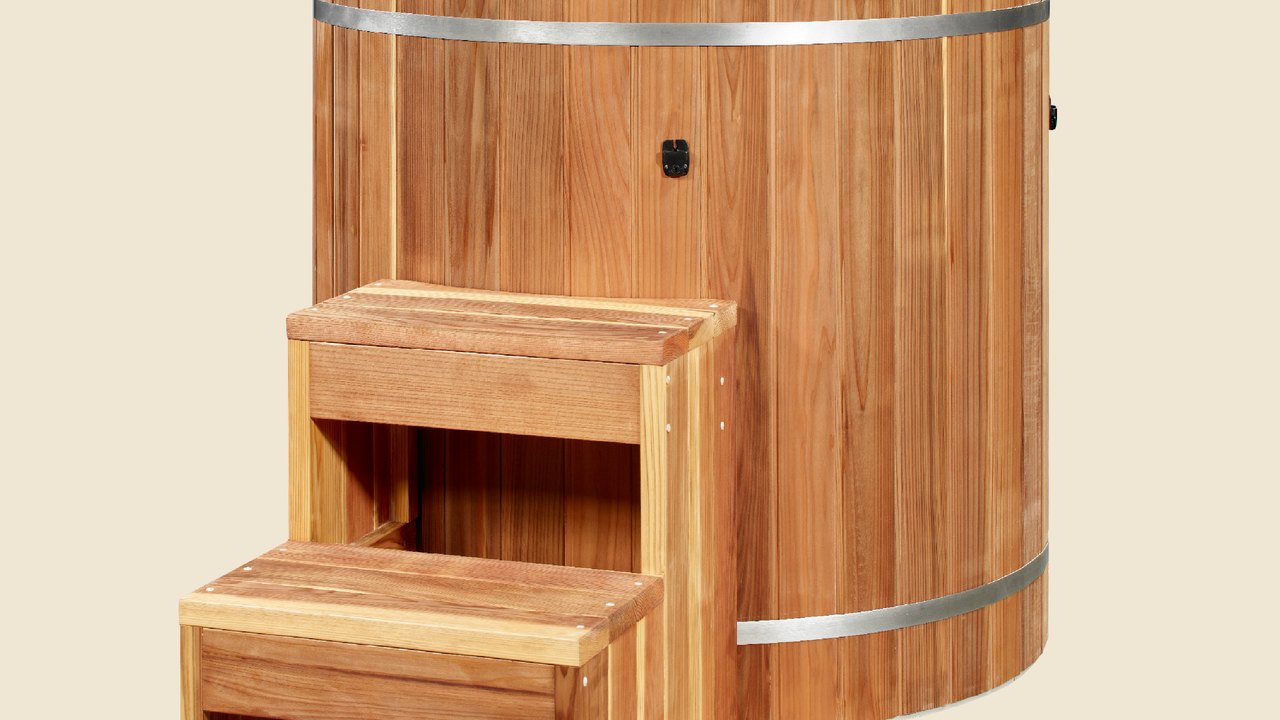 Dynamic Cold Therapy PVC Barrel Cold Plunge by Dynamic Cold Therapy
