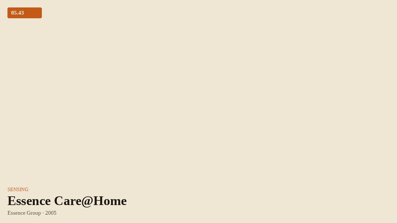 Essence Care@Home (2005) by Essence Group