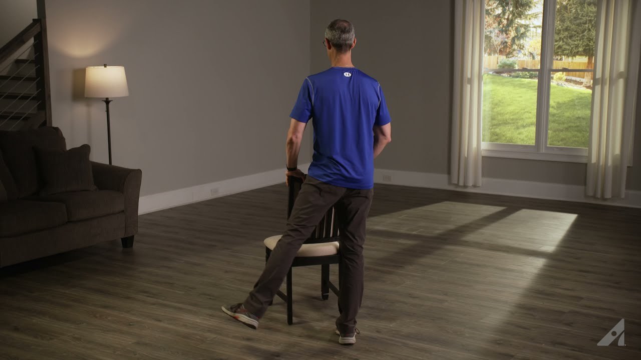 Side Leg Raise demonstrated in the Arthritis Foundation Your Exercise Solution (YES) video