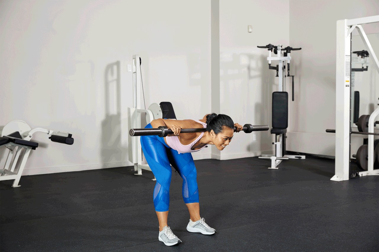 Good Mornings demonstrated (Verywell Fit lead image)