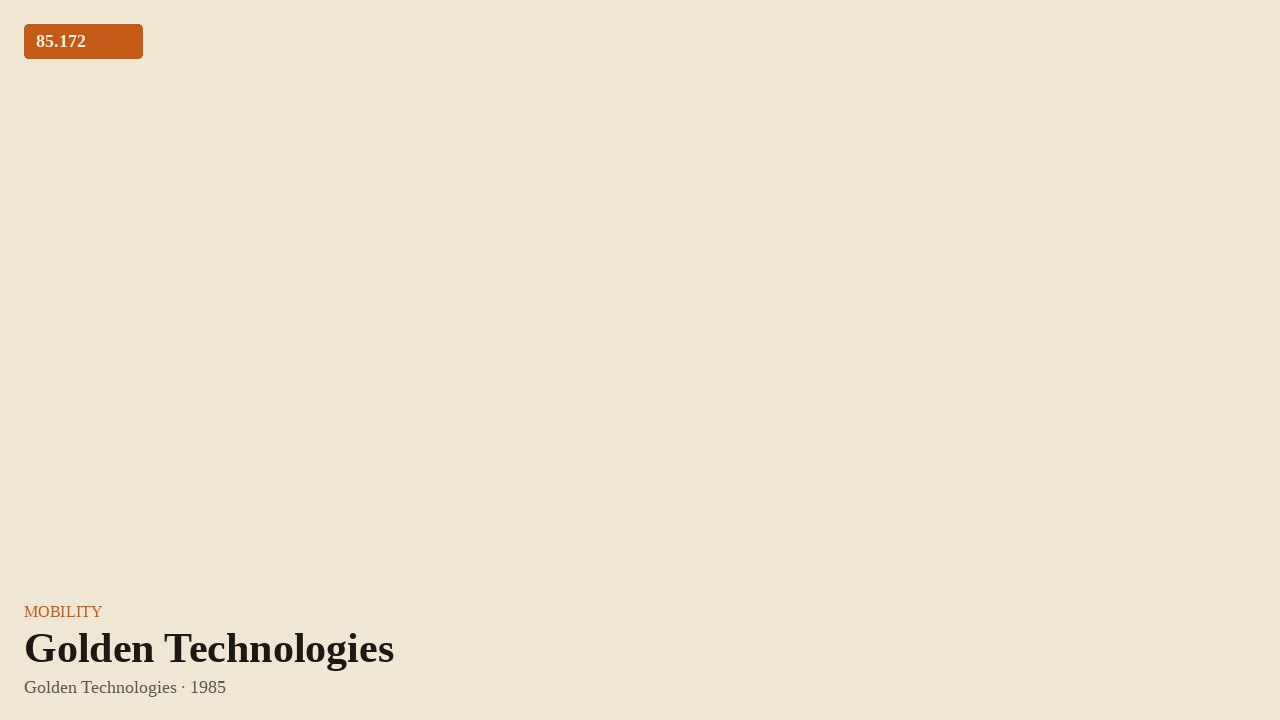 Golden Technologies (1985) by Golden Technologies