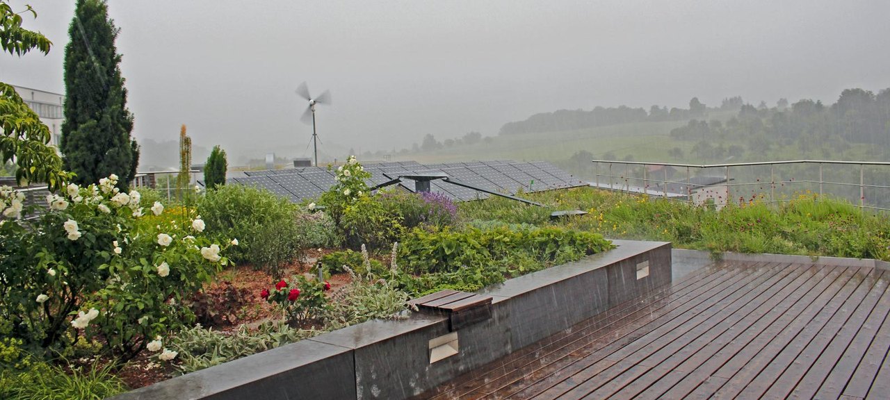ZinCo Stormwater Management Roof by ZinCo