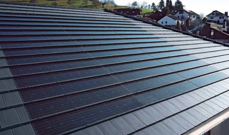 Creaton SOLESIA 2.0 in-roof PV system by Creaton