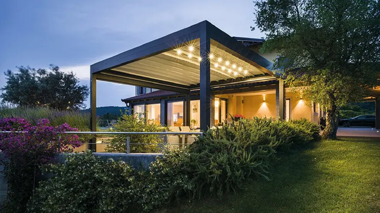 Light Hunter Solar Pergola by Light Hunter