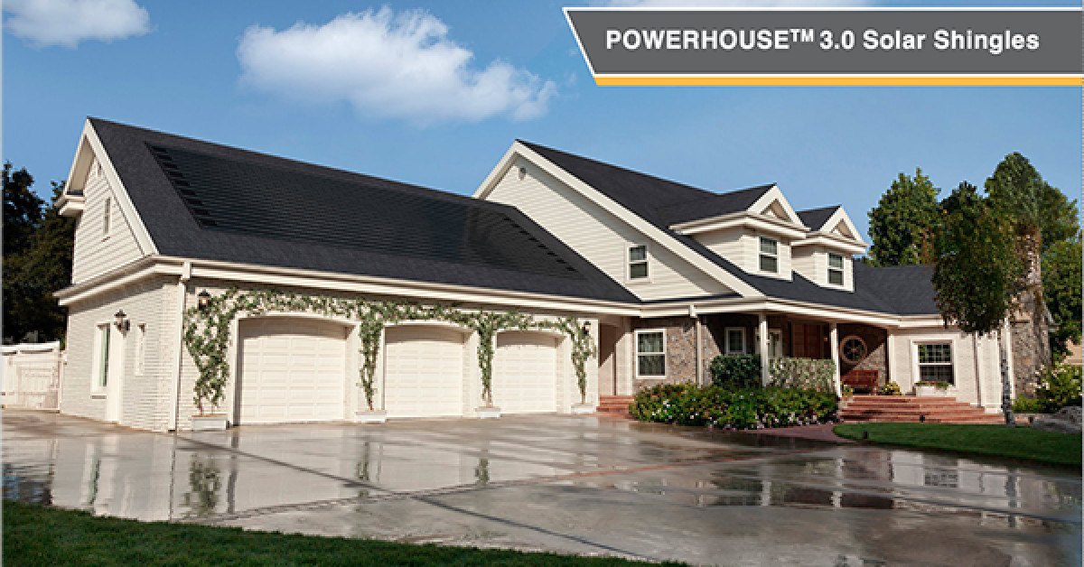 Powerhouse In-Roof Solar Shingle 3.0 by Revere Plastics Systems