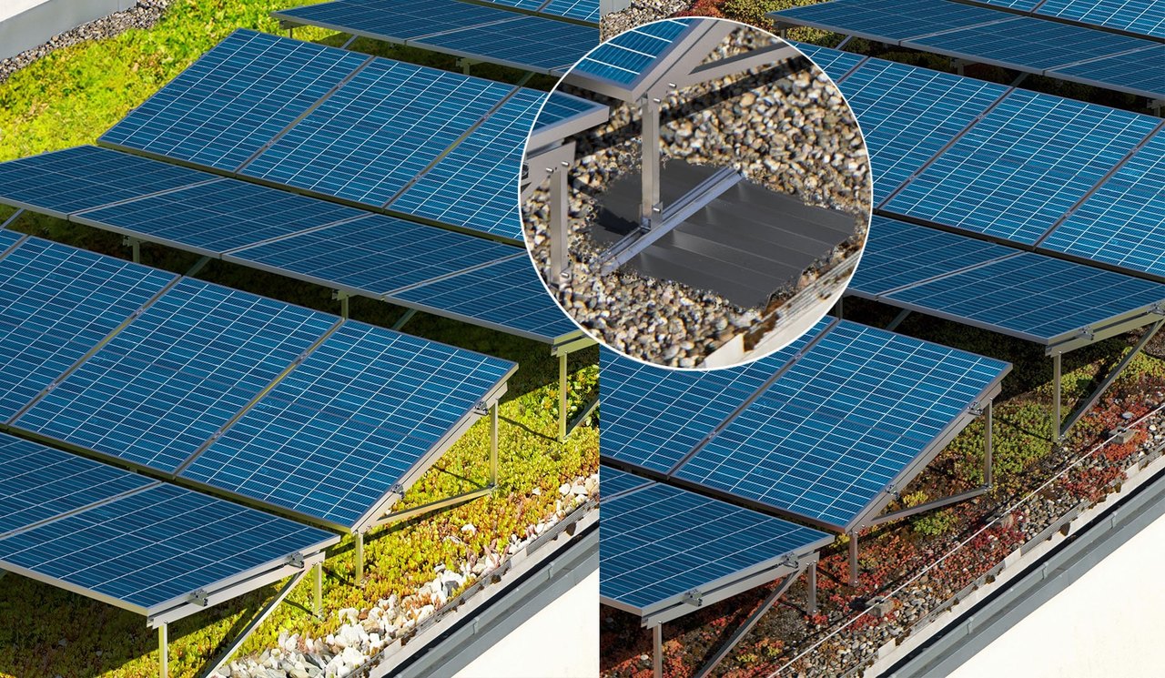 K2 Systems GreenRoof Vento by K2 Systems