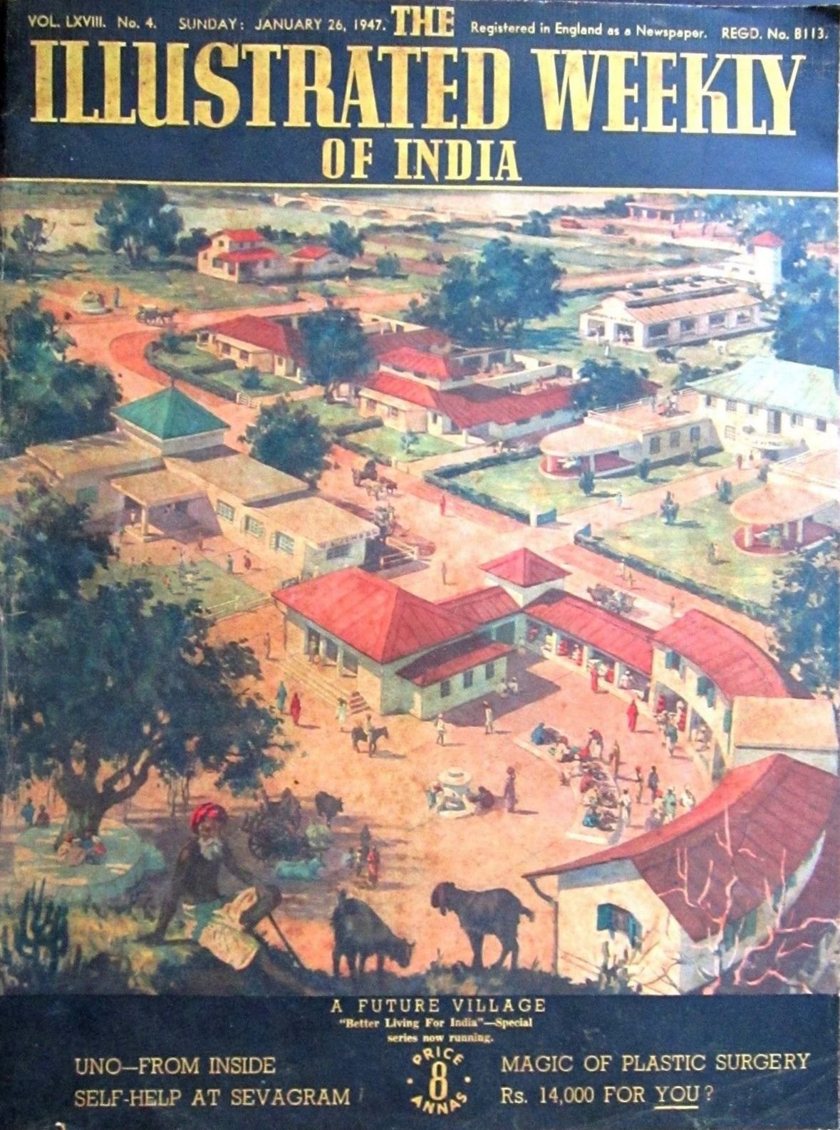 The Illustrated Weekly of India cover