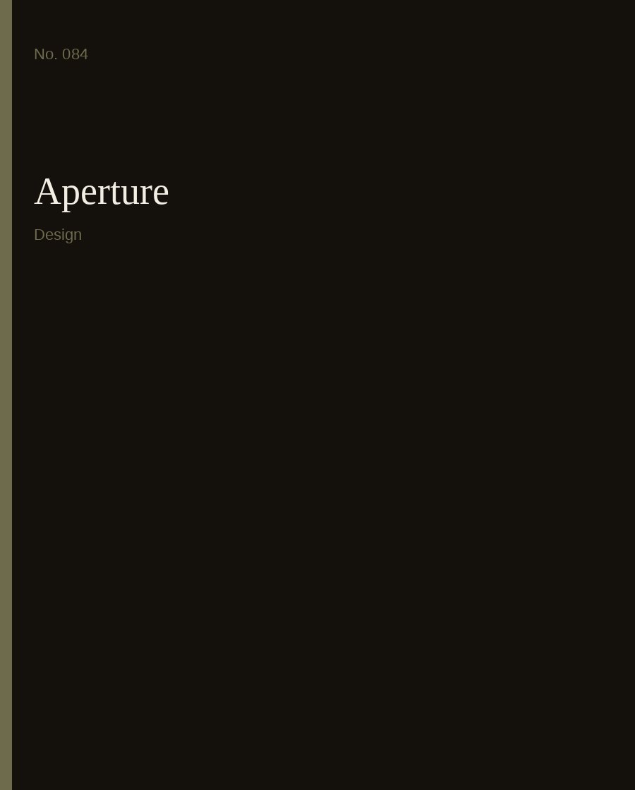 Aperture