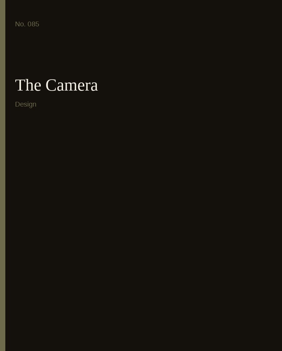 The Camera