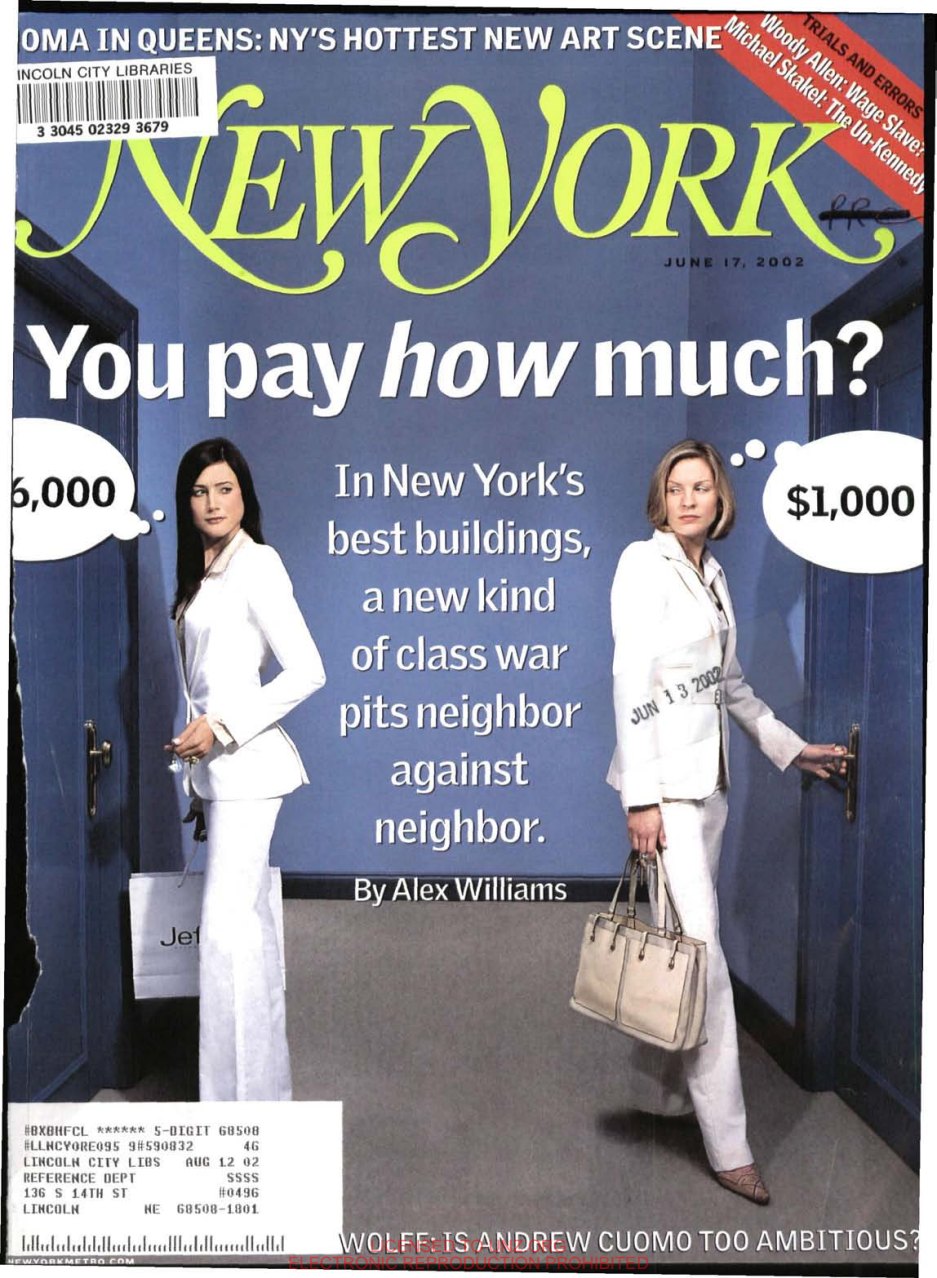 New York cover