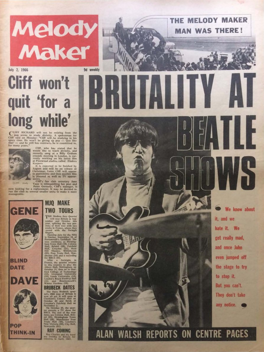 Melody Maker cover