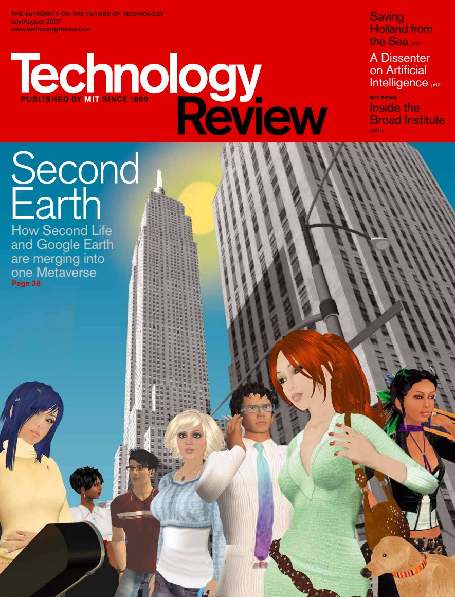 MIT Technology Review cover