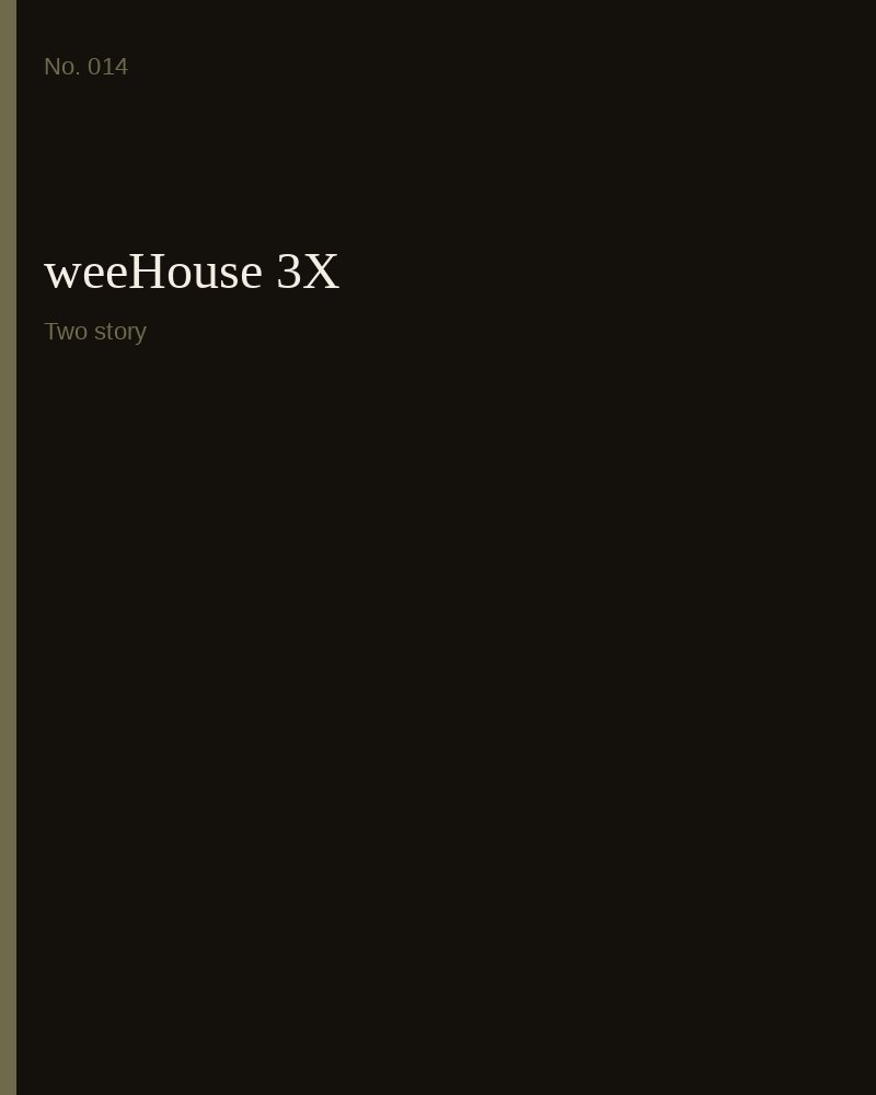 weeHouse 3X