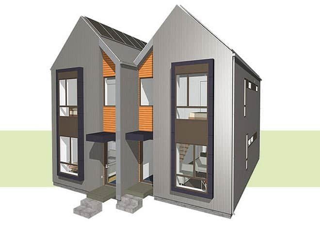 Double Tall House
