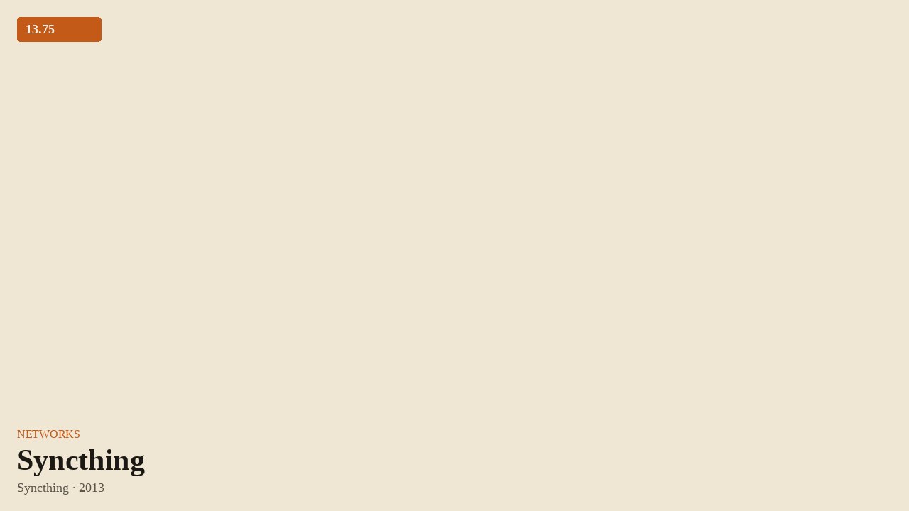 Syncthing (2013) by Syncthing