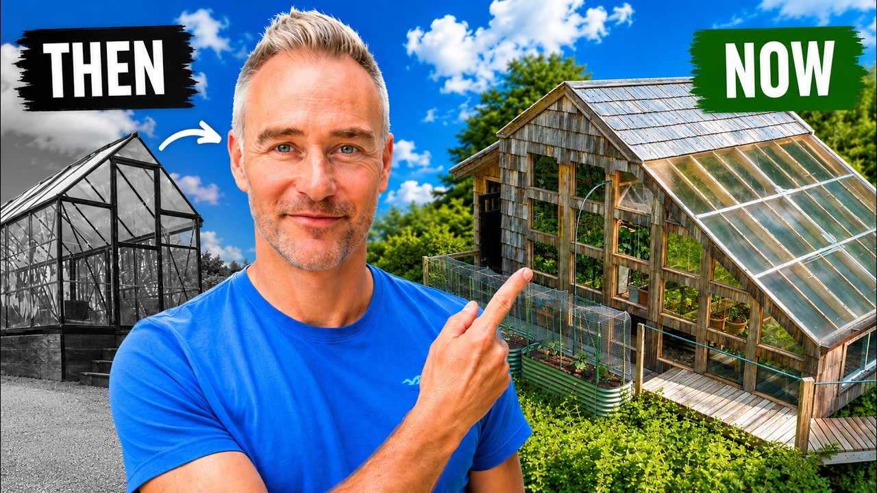 Story of Building my GEOTHERMAL Greenhouse-1 MILLION VIEWS! (2026)